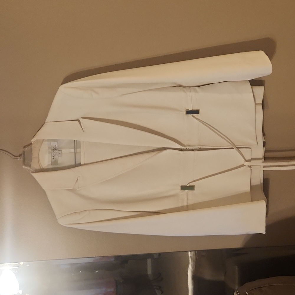 Tahari Skirt Suit, Cream, 6